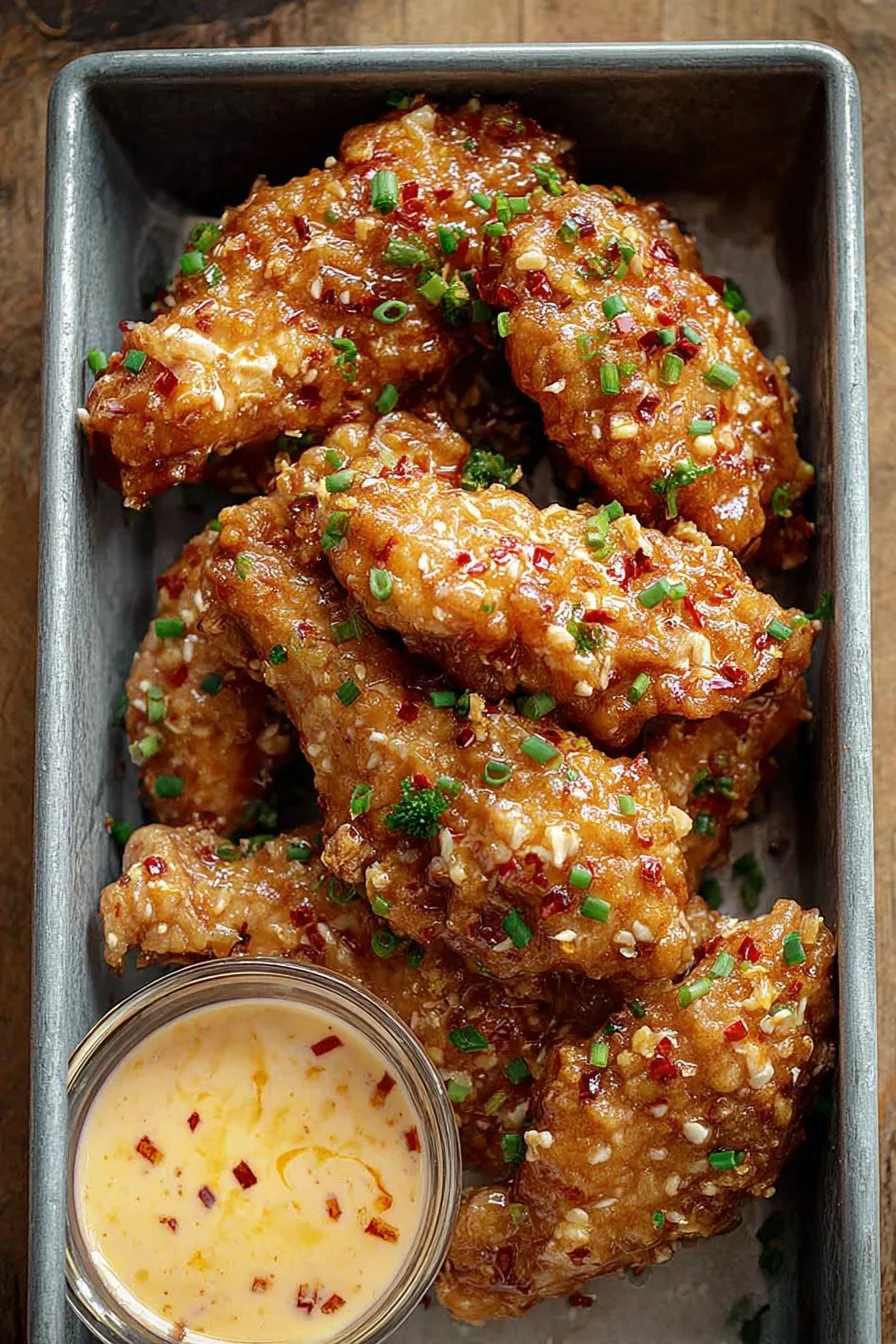 Bang Bang Chicken cooking process