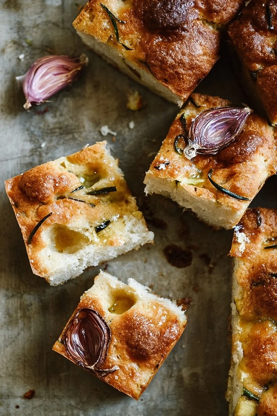 Beginner’s Guide To Sourdough Focaccia Bread cooking process