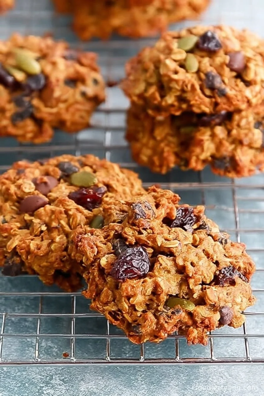 Breakfast Cookies cooking process