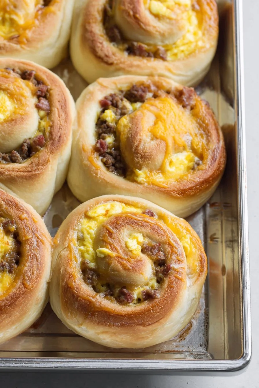 Breakfast Rolls Recipe cooking process