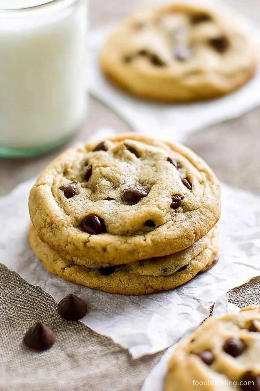 chocolate chip cookie recipe cooking process
