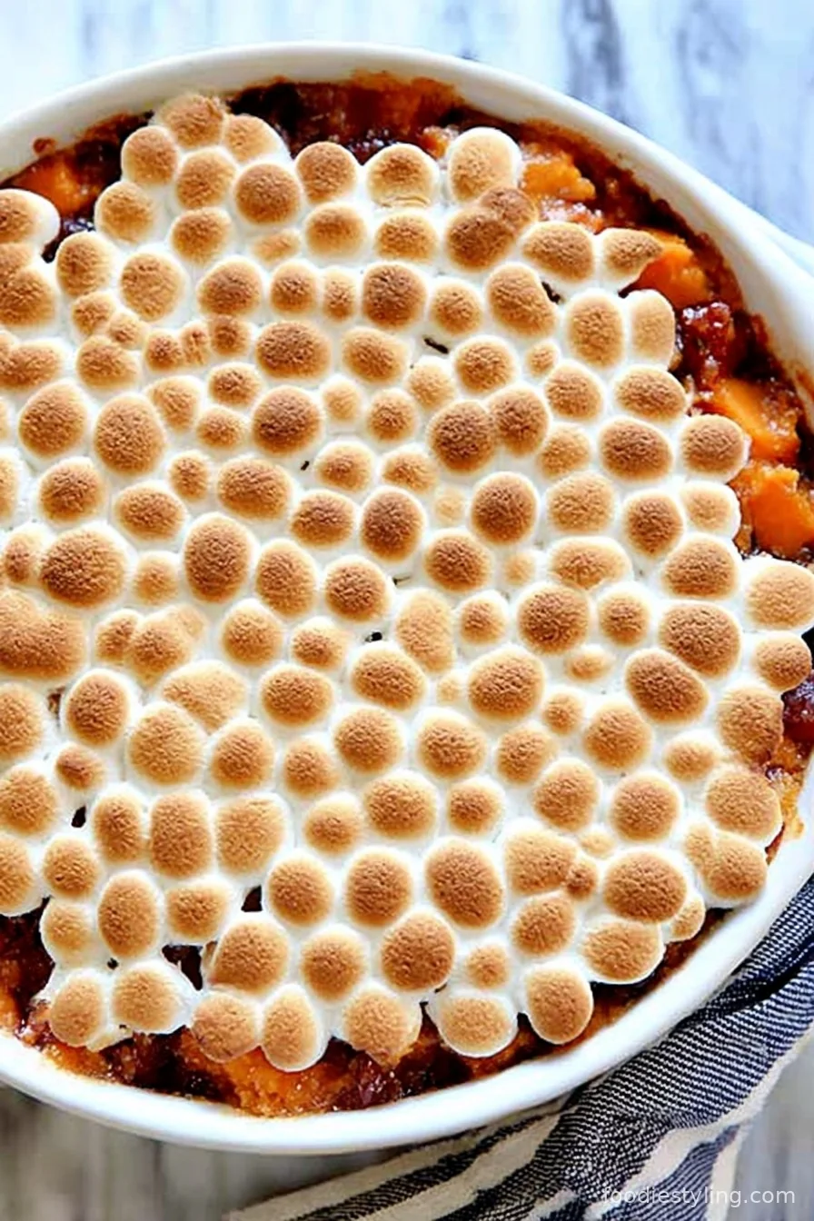 Classic Sweet Potato Casserole Recipe cooking process