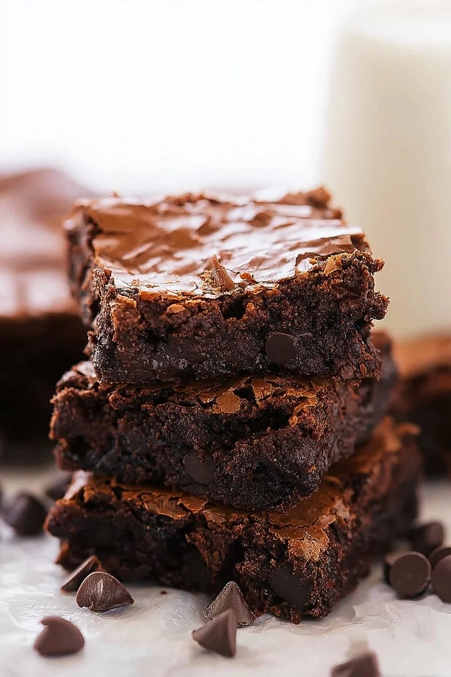 Cocoa Powder Brownies cooking process
