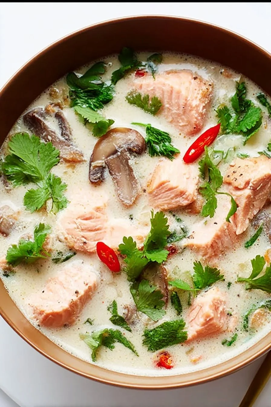 Coconut Lime Fish Stew with Chili Peppers cooking process