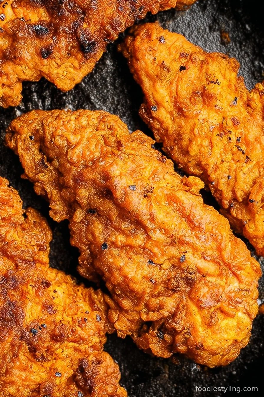 Crispy Oven Fried Chicken cooking process