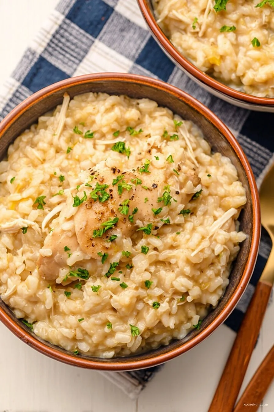 Creamy, comforting Dreamy Instant Pot Chicken and Rice