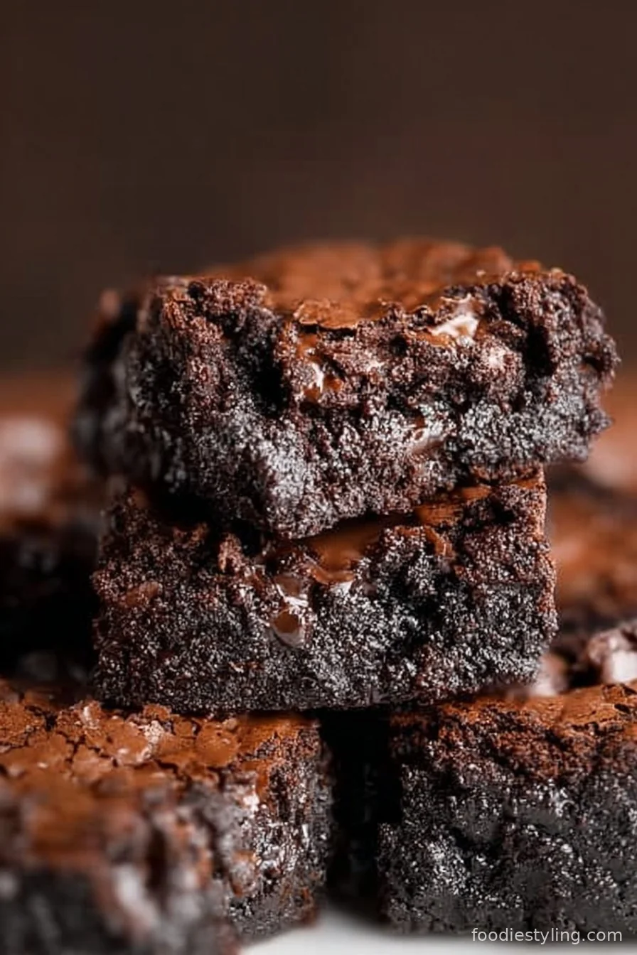Fudgy Cocoa Brownies cooking process