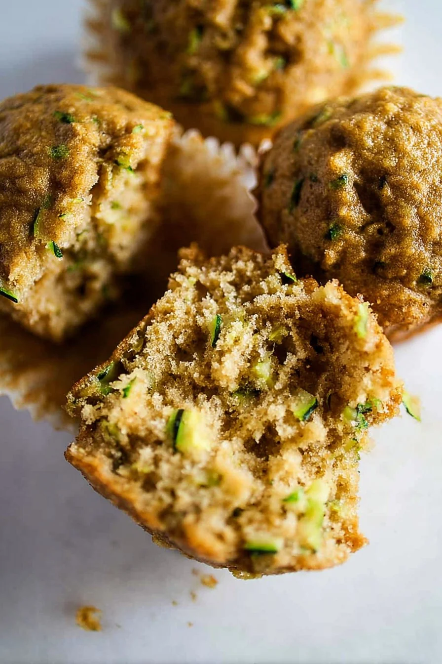 Gluten-Free Zucchini Muffins cooking process