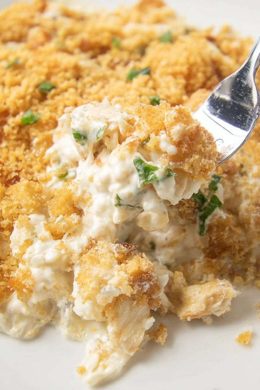 Million Dollar Chicken Casserole cooking process