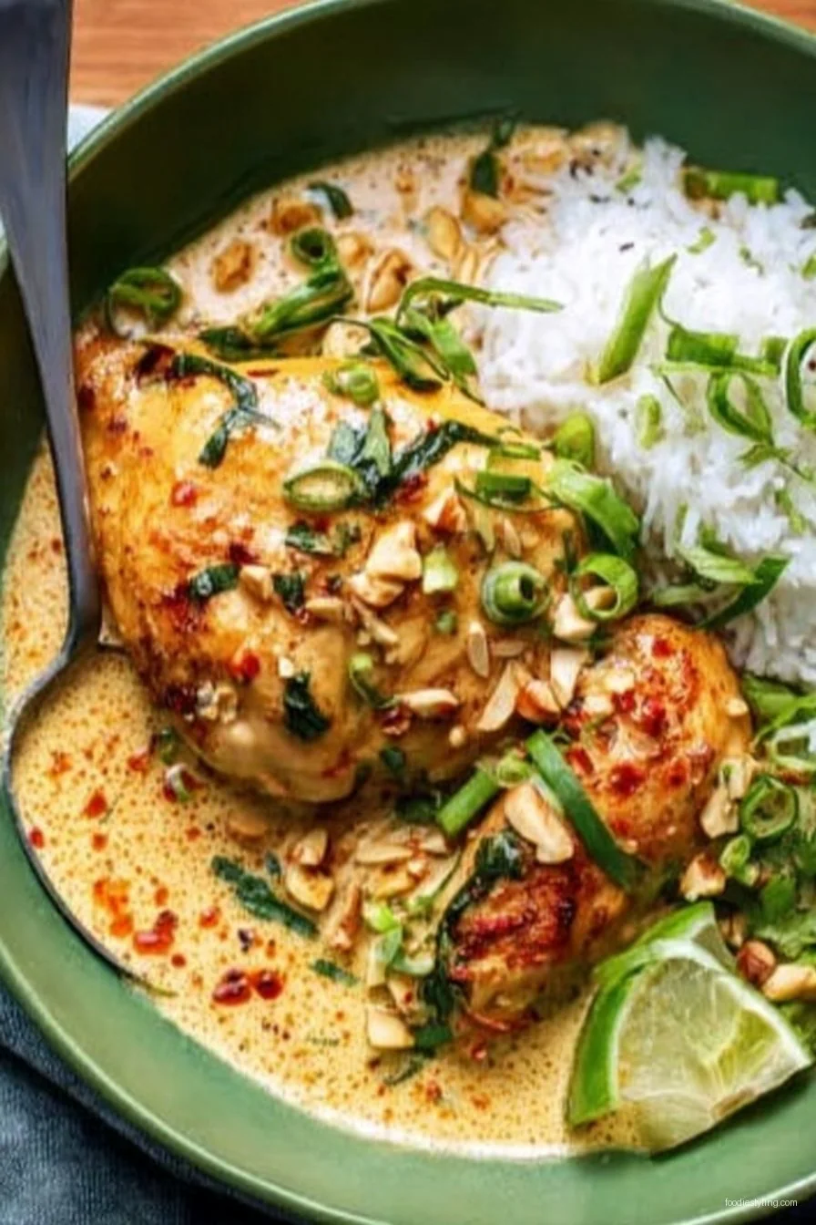 Mozzarella Chicken in Basil Cream Sauce - golden chicken breasts with bubbly mozzarella and fragrant basil cream sauce