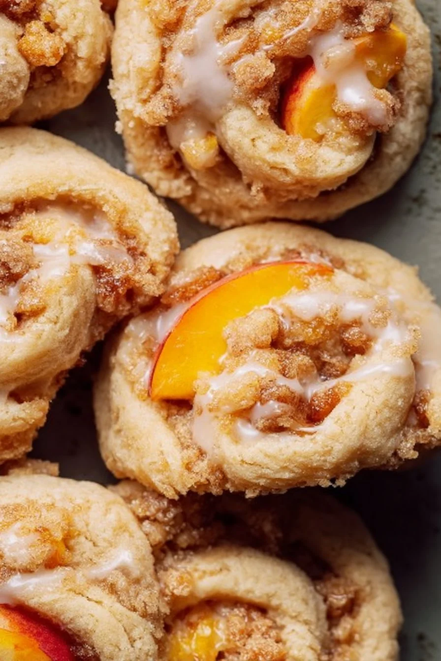 Peach Cobbler Cookies Recipe – Sweet & Cozy Dessert Delight cooking process
