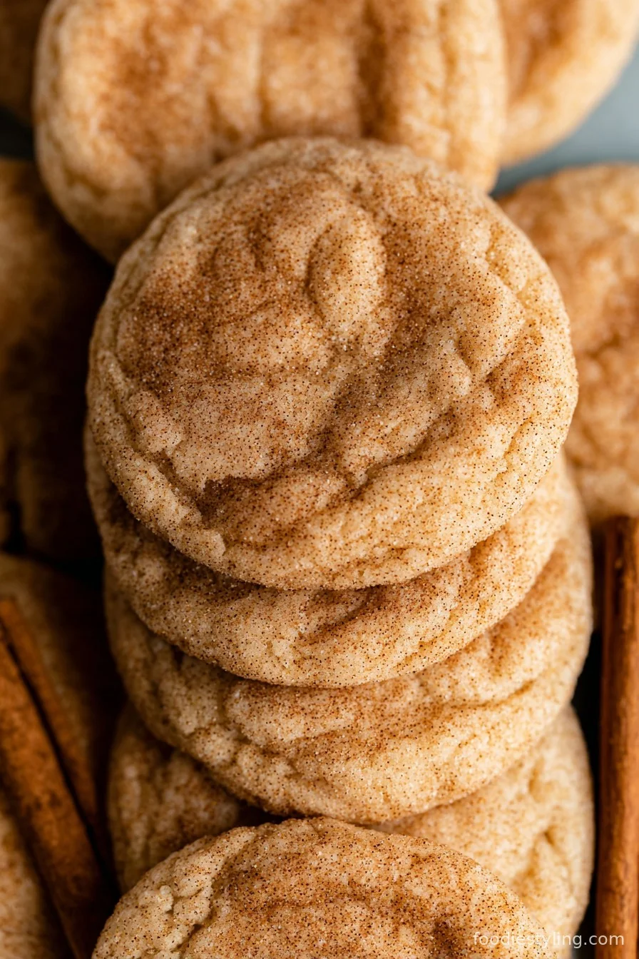 Quick and Chewy Cinnamon Sugar Cookies cooking process