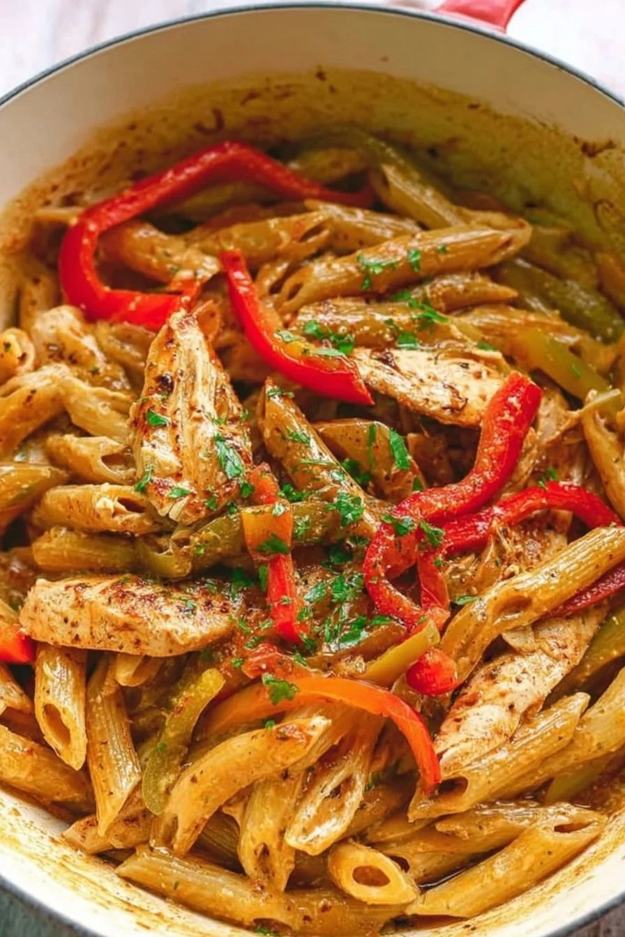 Rasta Pasta Recipe cooking process