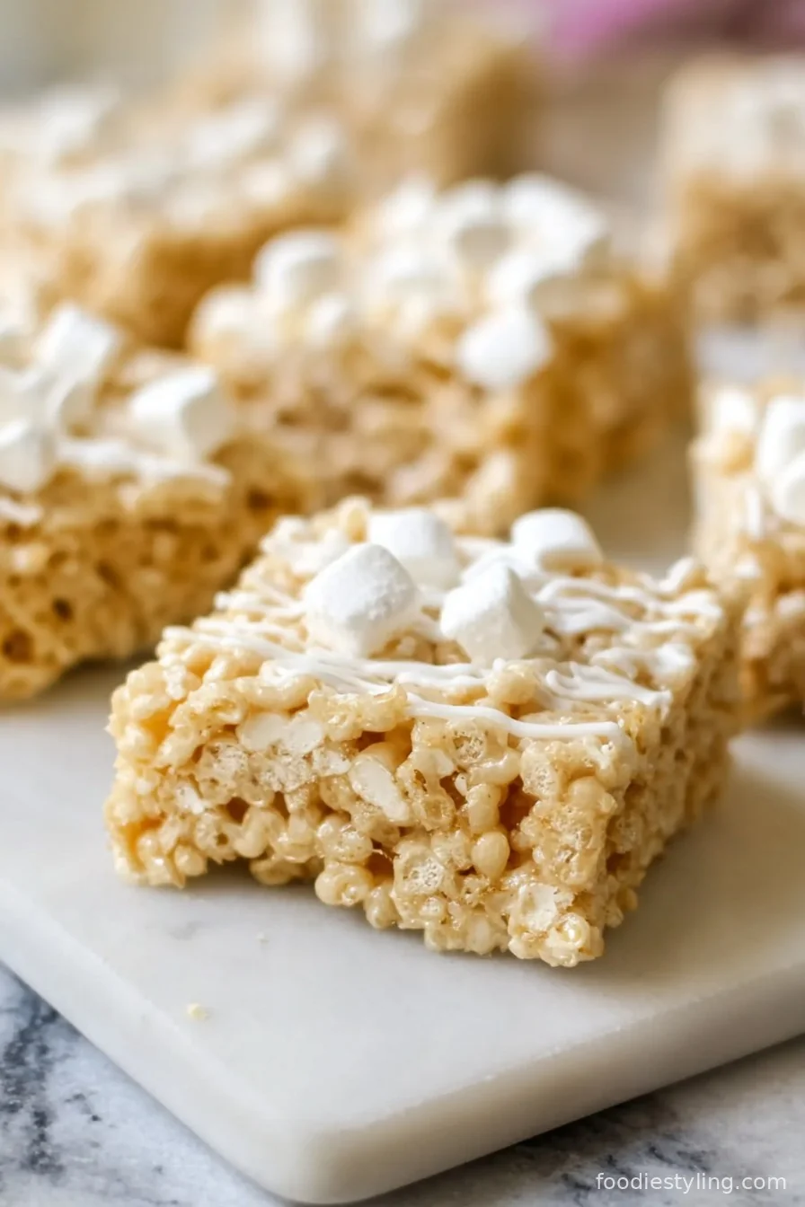 Rice Krispie Treats Recipe cooking process