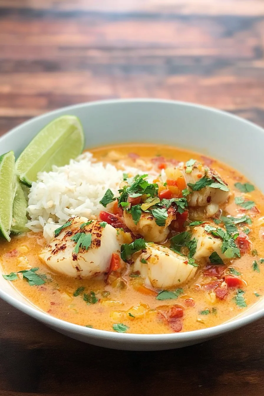 Slow Cooker Tom Kha Soup cooking process