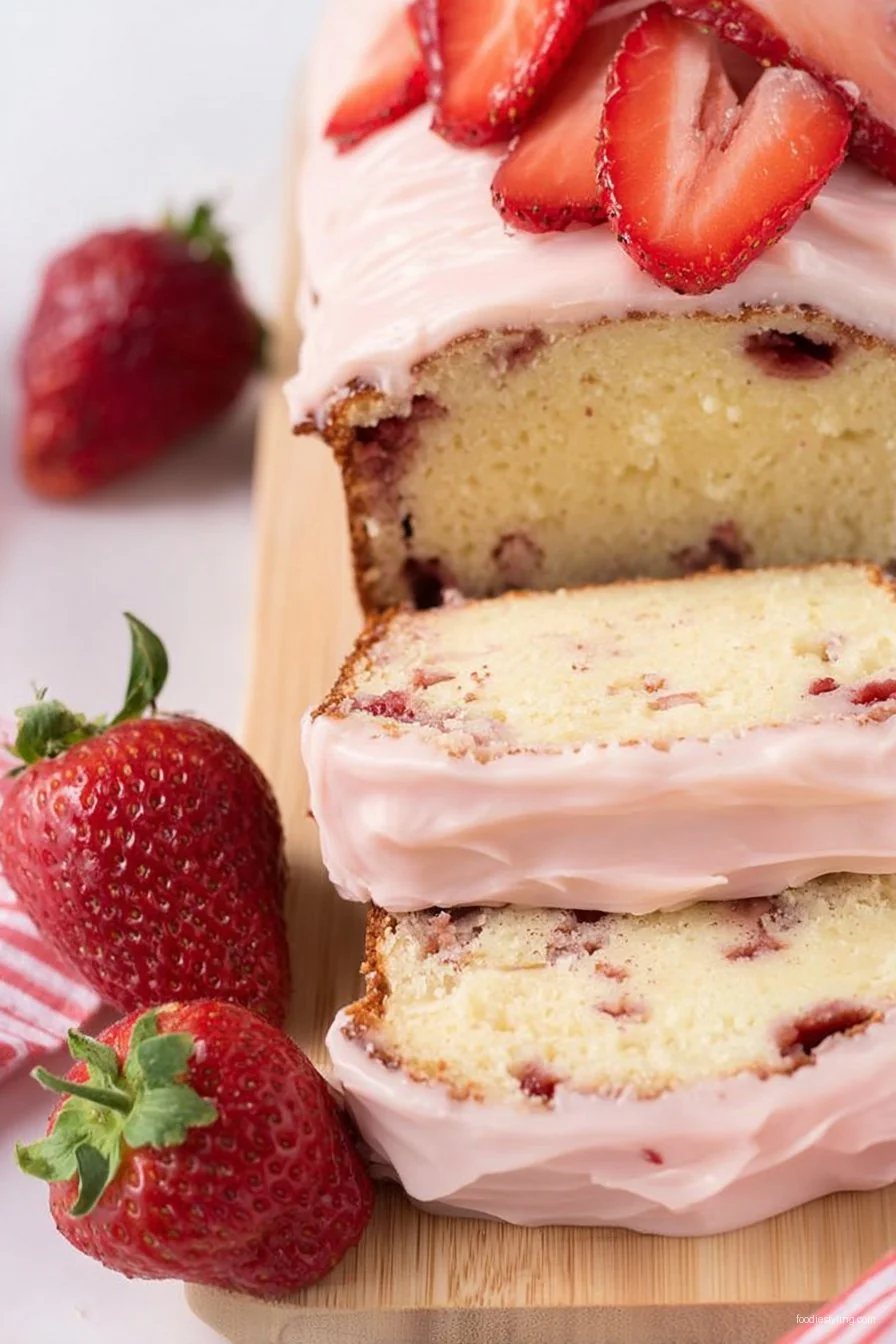 Strawberry Brownies Recipe With Creamy Frosting cooking process