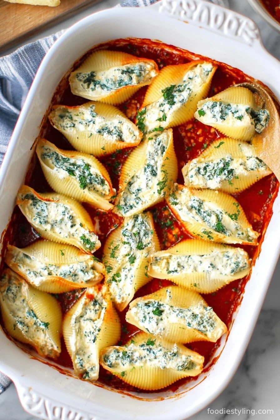 Stuffed Shells - Foodie Styling