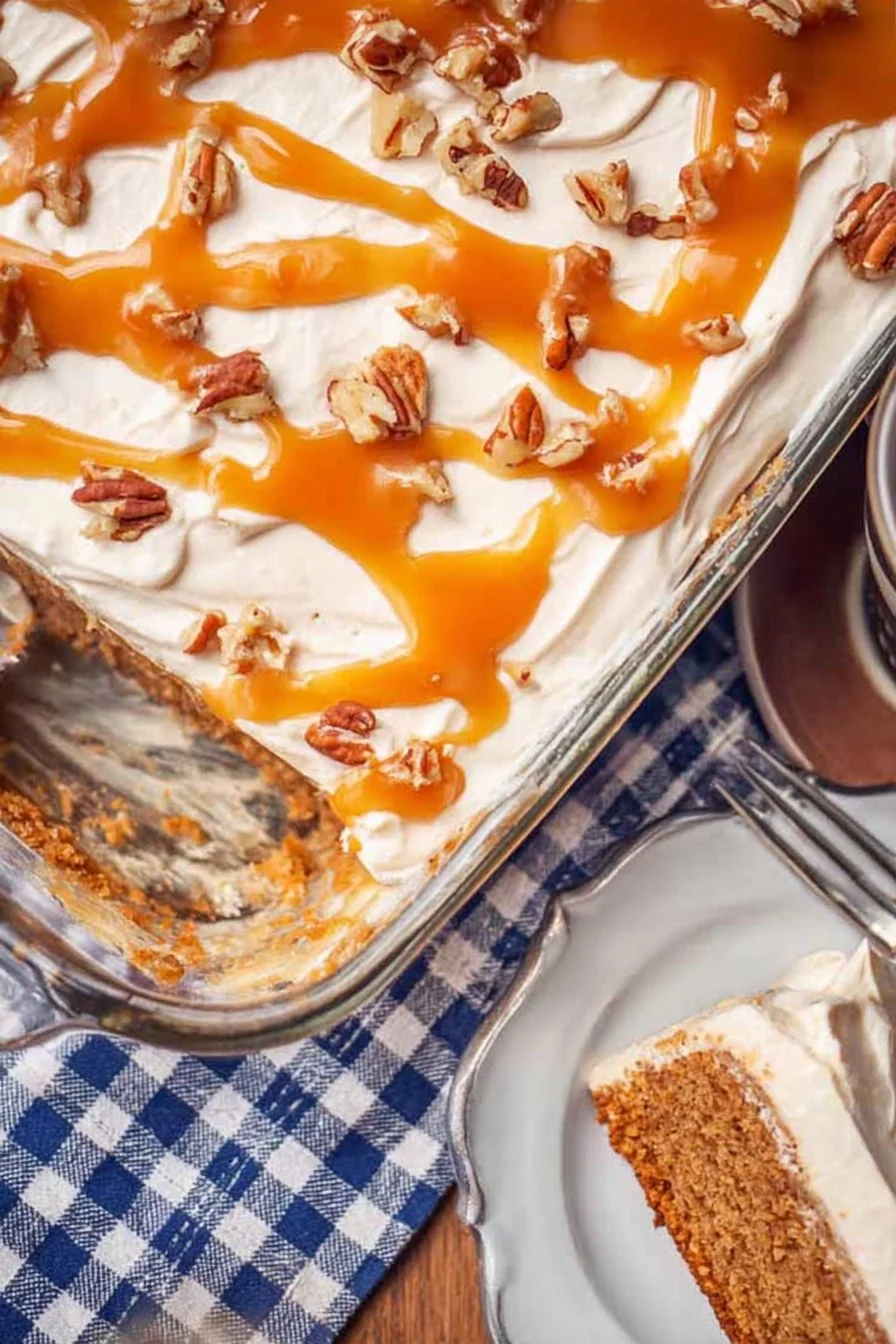 Sweet Potato Cake cooking process