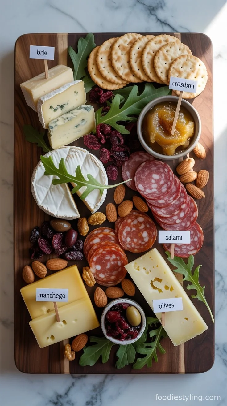 Thanksgiving Charcuterie Board cooking process