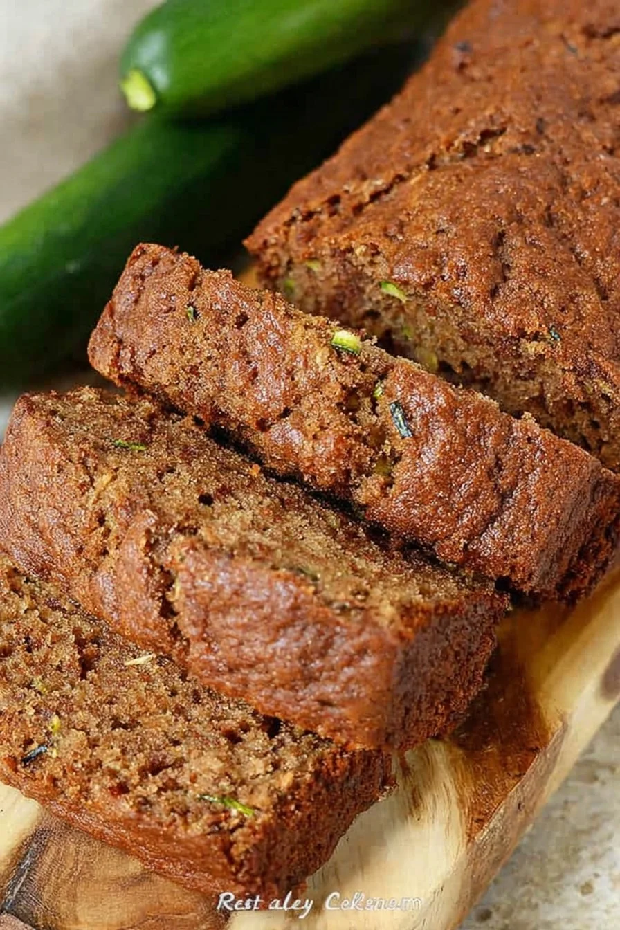 The Best Zucchini Bread cooking process